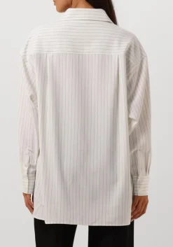 DAMES DANTE6 te blouses krijtstreep oversized blouse