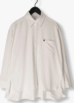 DAMES DANTE6 te blouses krijtstreep oversized blouse