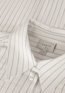 DAMES DANTE6 te blouses krijtstreep oversized blouse