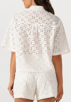 DAMES DANTE6 te blouses toddy broderie anglaise shirt