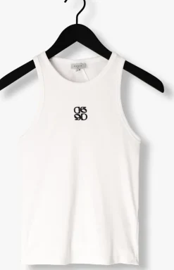 DAMES DANTE6 te top monogram logo tank top