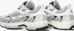 DAMES MERCER AMSTERDAM te lage sneakers the re-run white/silver