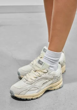 DAMES MERCER AMSTERDAM te lage sneakers the re-run vintage suede