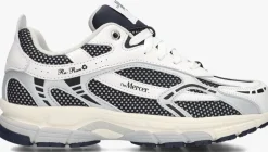 DAMES MERCER AMSTERDAM te lage sneakers the re-run white silver