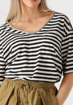 DAMES PENN & INK te top t-shirt stripe