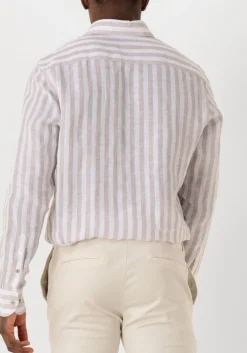 Heren PROFUOMO te klassiek overhemd shirt x-cutaway linen