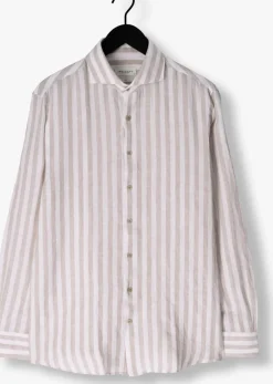 Heren PROFUOMO te klassiek overhemd shirt x-cutaway linen