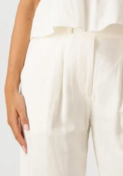 DAMES SECOND FEMALE te wijde broek lino troussers