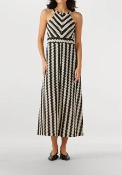 DAMES SUMMUM te maxi jurk long halter fine crochet dress