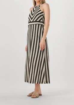 DAMES SUMMUM te maxi jurk long halter fine crochet dress