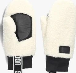 DAMES UGG te handschoenen fluff mitten h logo tape