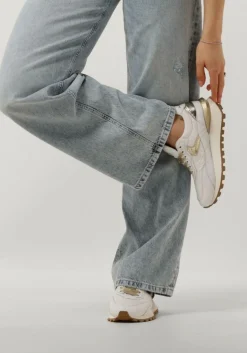 DAMES VOILE BLANCHE te lage sneakers qwark hype woman