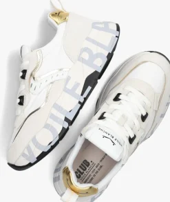 DAMES VOILE BLANCHE te lage sneakers club105