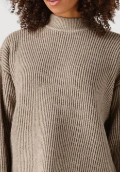 DAMES CO'COUTURE trui terisa turtle rib knit