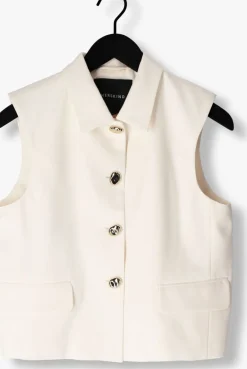 DAMES HERSKIND gilet brian vest - gold buttons