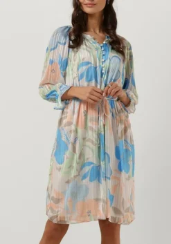 DAMES MOS MOSH mini jurk queem botanic dress