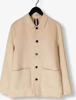 Heren PROFUOMO overshirt overshirt wool button