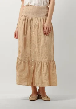 DAMES RUBY TUESDAY maxirok sali long skirt with smock waistband and full placket