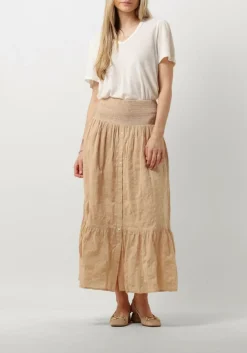 DAMES RUBY TUESDAY maxirok sali long skirt with smock waistband and full placket