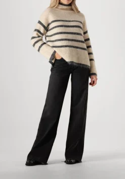 DAMES SECOND FEMALE trui ovalis knit t-neck