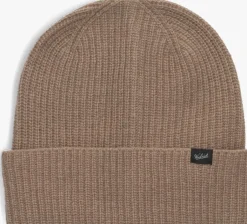 Heren WOOLRICH muts knitted ribbed beanie