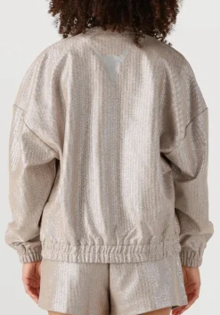 DAMES ALIX THE LABEL en jack ladies woven foil jacket