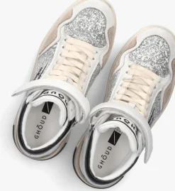 DAMES GHOUD en hoge sneakers glitter mid sneaker