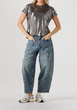 DAMES MOS MOSH en top mmnivola o-neck metallic tee