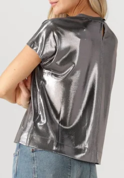 DAMES MOS MOSH en top mmnivola o-neck metallic tee