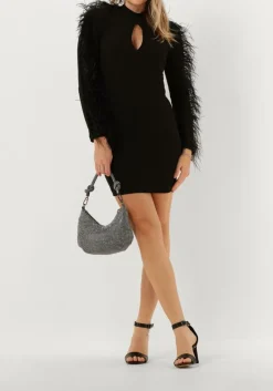 DAMES ACCESS e mini jurk long sleeve mini dress with feat