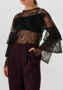 DAMES ALIX THE LABEL e blouses ruffle lace top