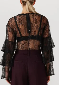 DAMES ALIX THE LABEL e blouses ruffle lace top