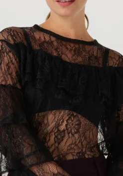 DAMES ALIX THE LABEL e blouses ruffle lace top