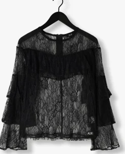DAMES ALIX THE LABEL e blouses ruffle lace top