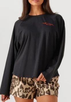 DAMES ALIX THE LABEL e t-shirt ladies knitted raglan longsleeve
