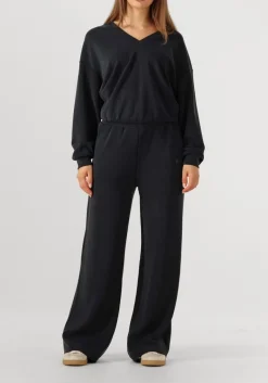 DAMES ALIX THE LABEL e wijde broek ladies knitted flowy wide leg pants