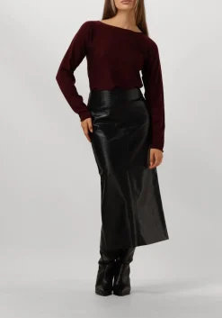 DAMES BRUUNS BAZAAR e maxirok croco tuanella skirt