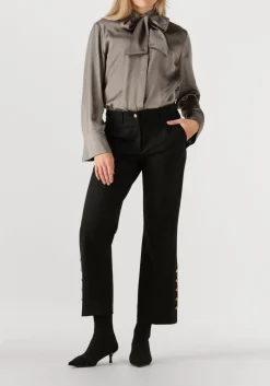 DAMES CAMBIO e flared broek france statement slit