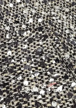 DAMES CO'COUTURE e minirok boucle cc sequin mini skirt