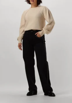 DAMES CO'COUTURE e straight leg jeans new vika stud long jeans