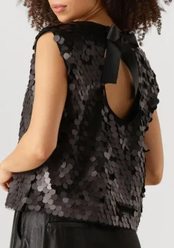 DAMES CO'COUTURE e top maxi cc sequin bo blouse