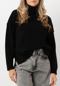 DAMES CO'COUTURE e truien/vesten maja slit roll neck