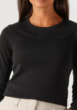 DAMES CO'COUTURE e t-shirt granny embroidery longsleeve tee