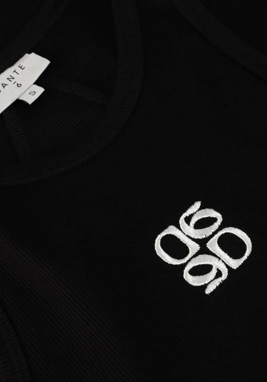 DAMES DANTE6 e top monogram logo tank top
