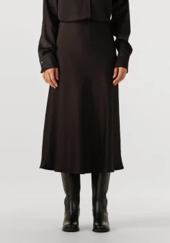 DAMES DRYKORN zwarte midirok ura