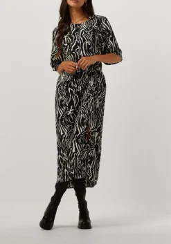 DAMES GESTUZ e midi jurk brayagz p midi dress