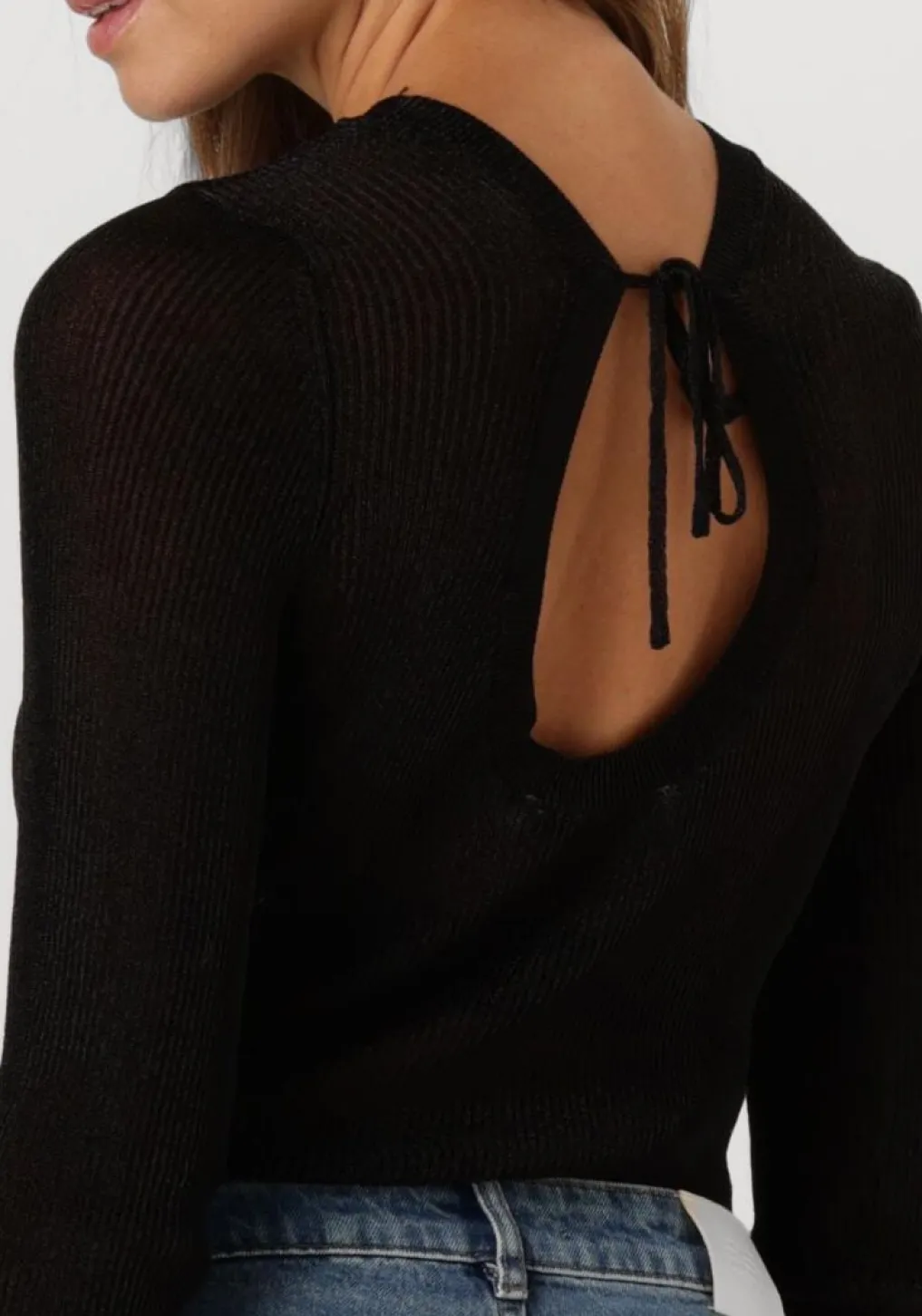 DAMES GESTUZ e t-shirt silvigz deep back blouse