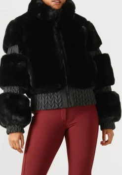 DAMES GOLDBERGH e faux fur jas furry ski jacket