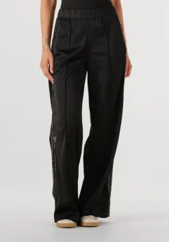 DAMES HAUTE L'AMITIÉ e haute l'amitié wijde broek logo tape track tall pant