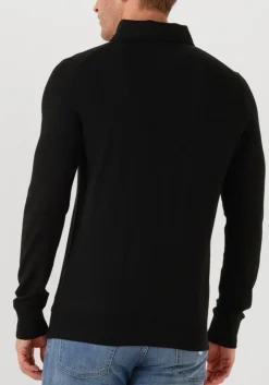 Heren LEURINK KNIT e polo polo hidden button down